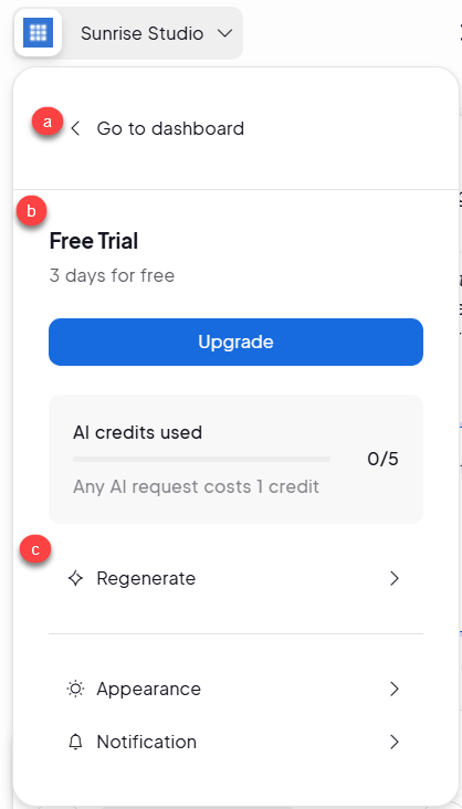 Bluehost AI Website Builder - Site Management