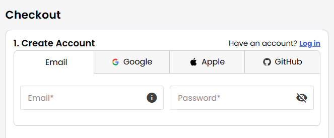 AI All-Access Pack - Create an account