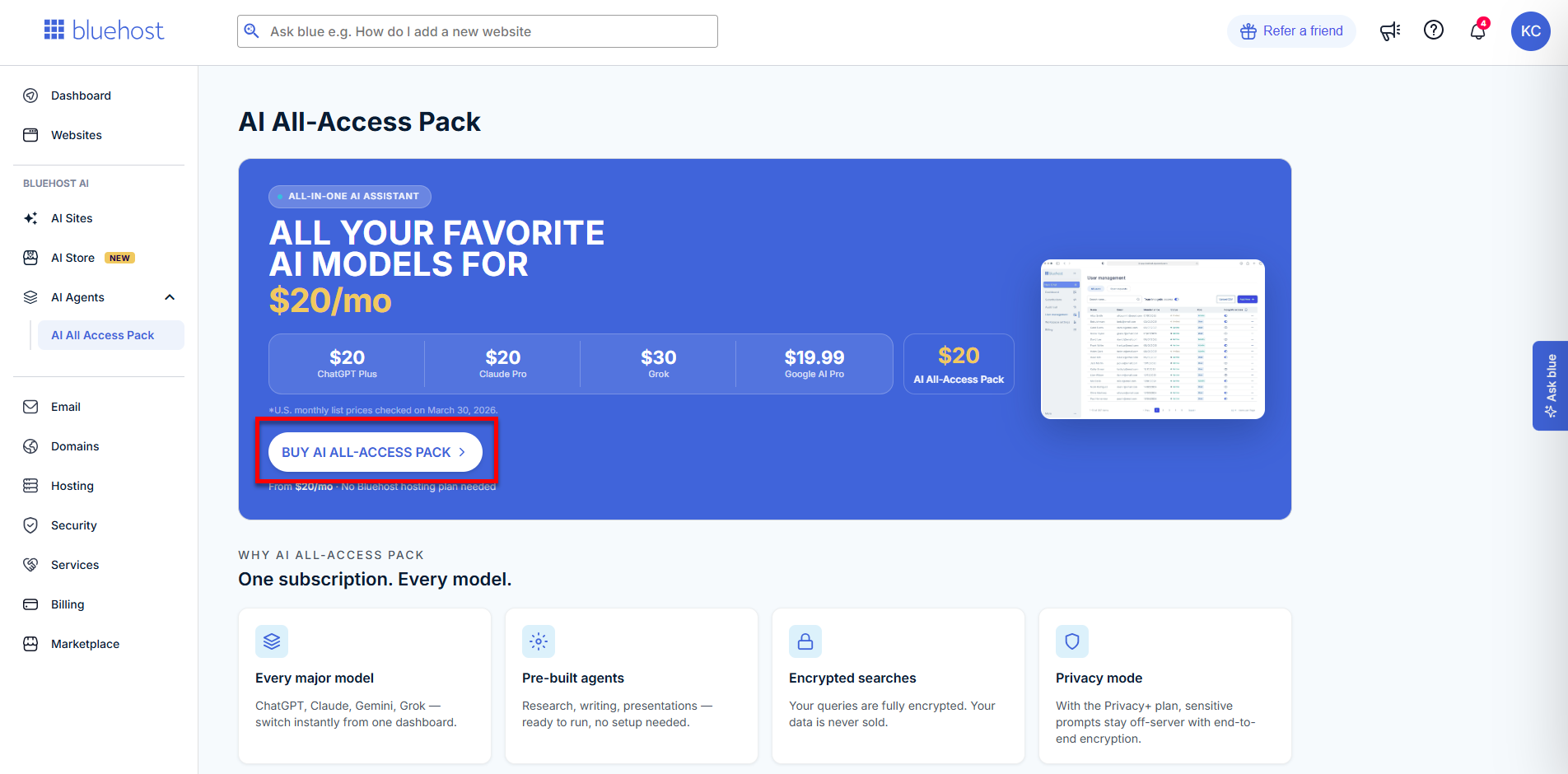 Buy AI All-Access Pack