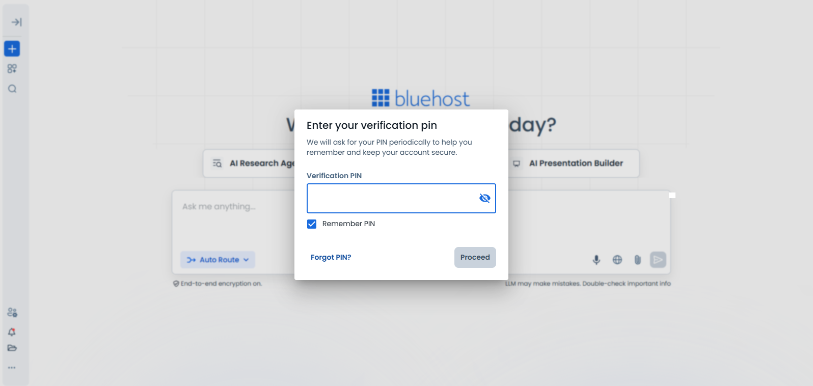 AI All-Access Pack - Enter  your verification PIN