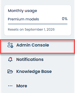 AI All-Access Pack - Admin Console