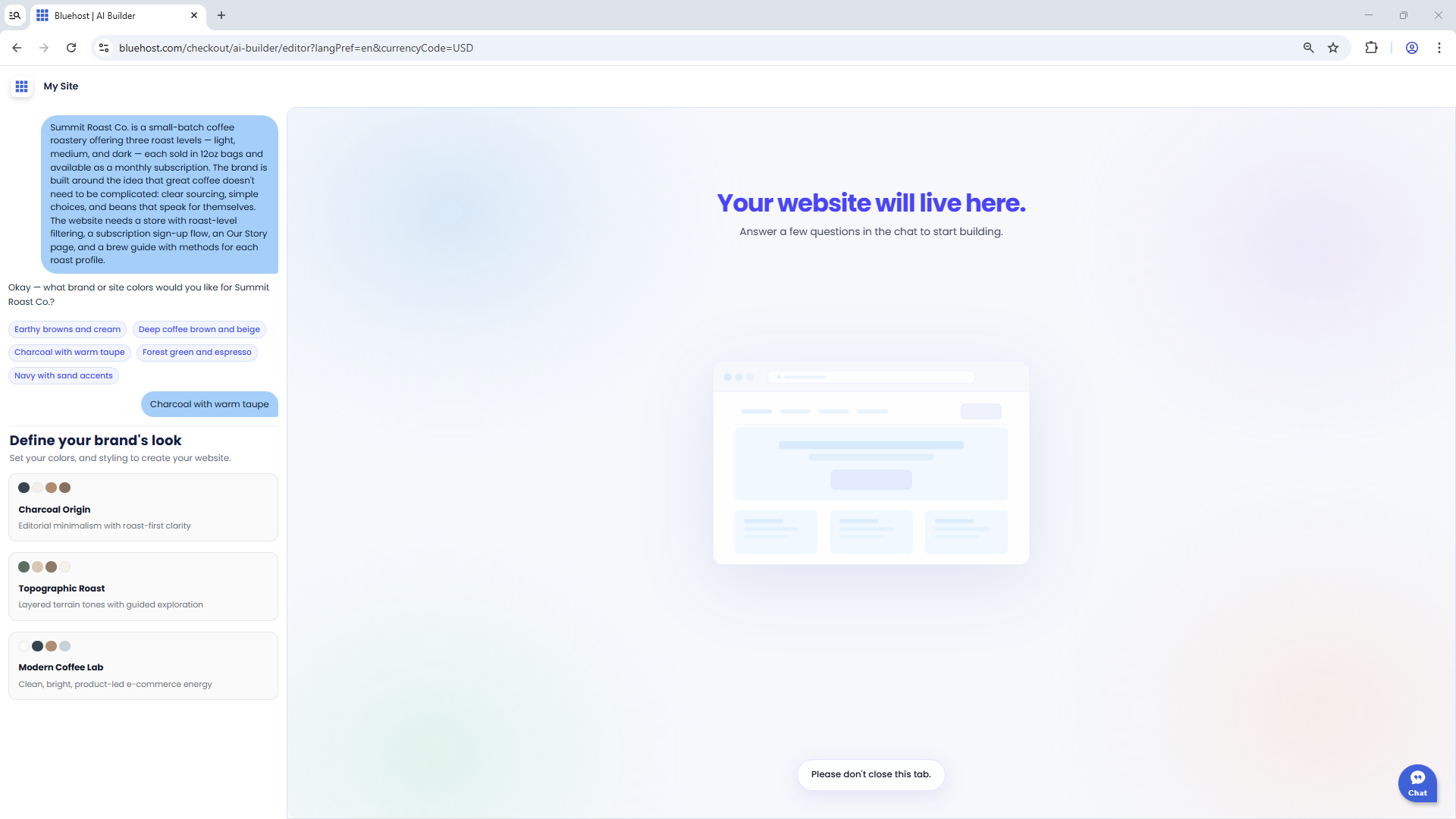 AI Store - Generate store