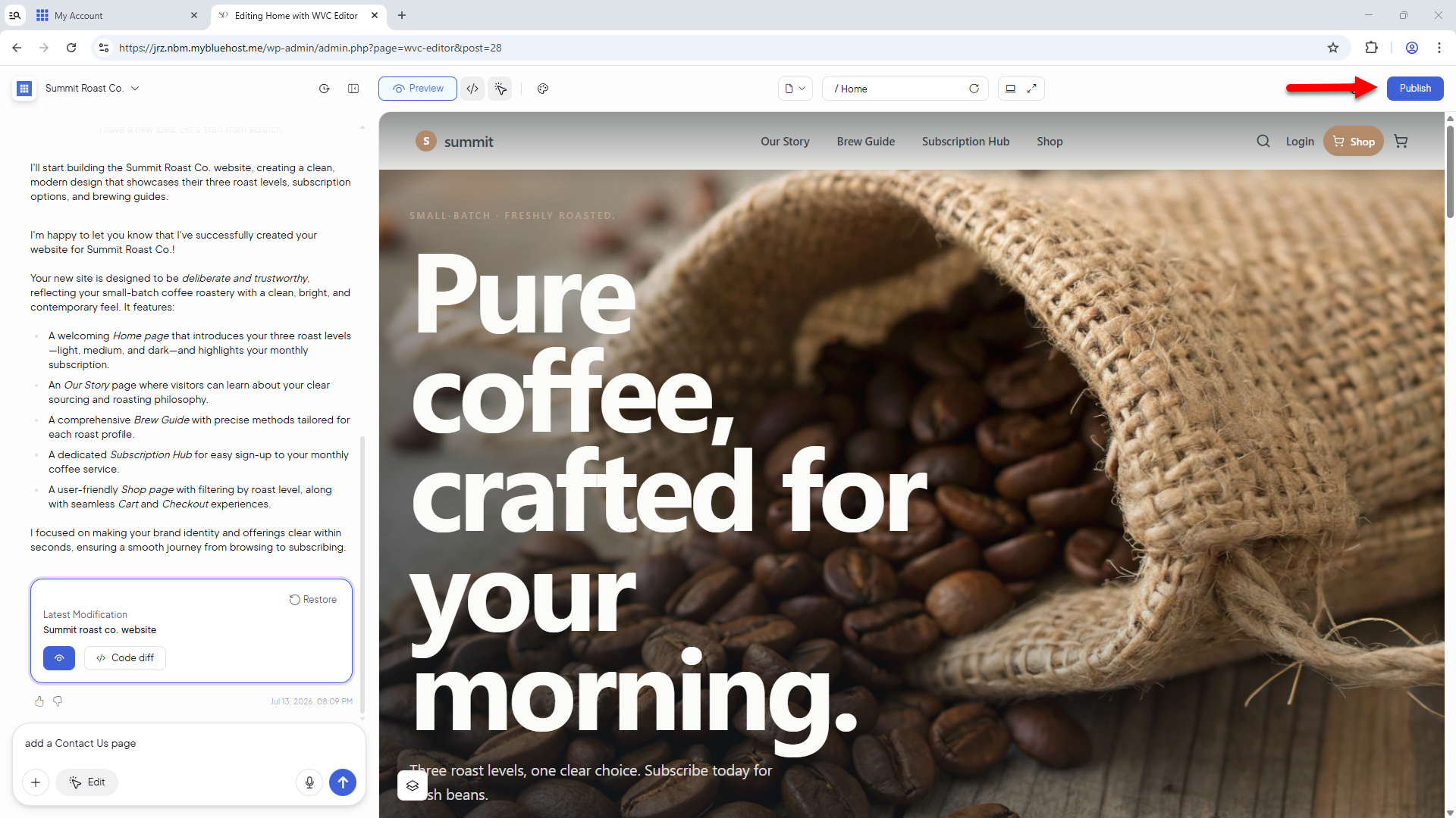 AI Store - Publish