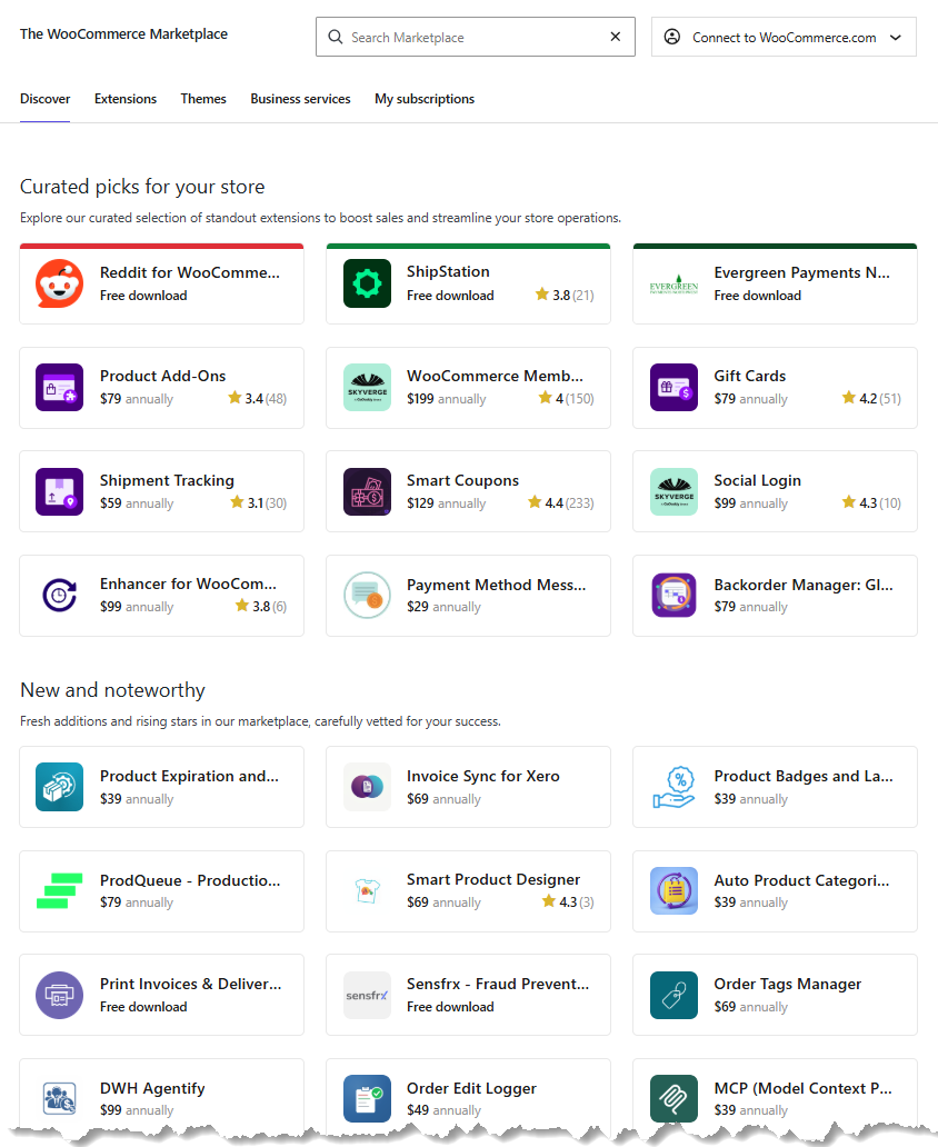 AI Store - WooCommerce - Enhance your store with extensions
