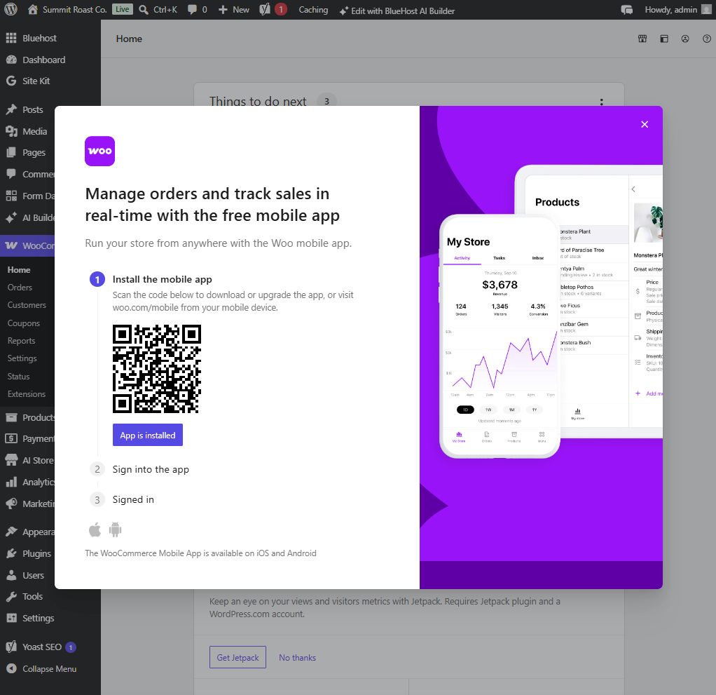 AI Store - WooCommerce - Get the free WooCommerce mobile app