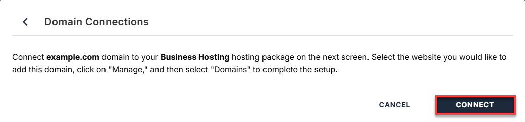 Bluehost Domains - Domain Connections