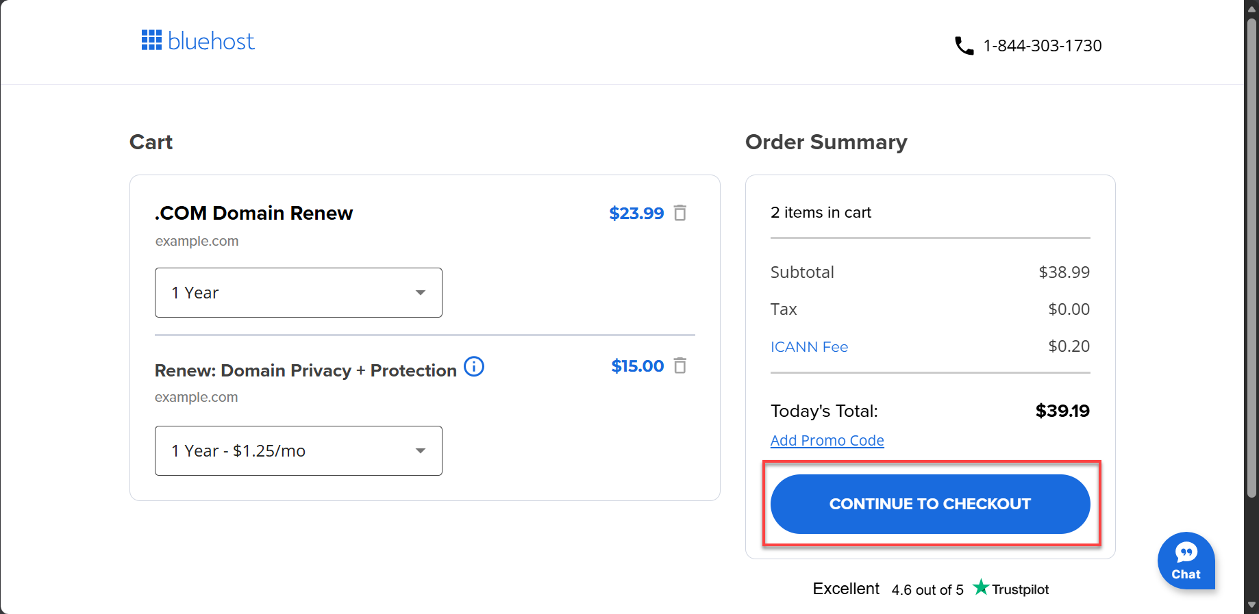 Account Manager - Cart