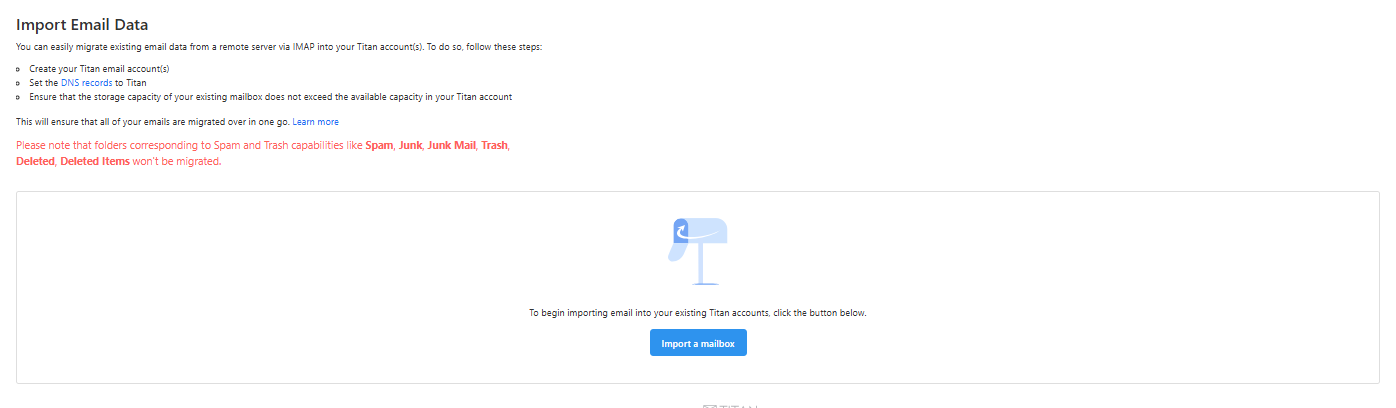 Import Email Data