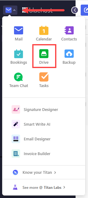 BH AM - Professional Email - App Switcher - Drive