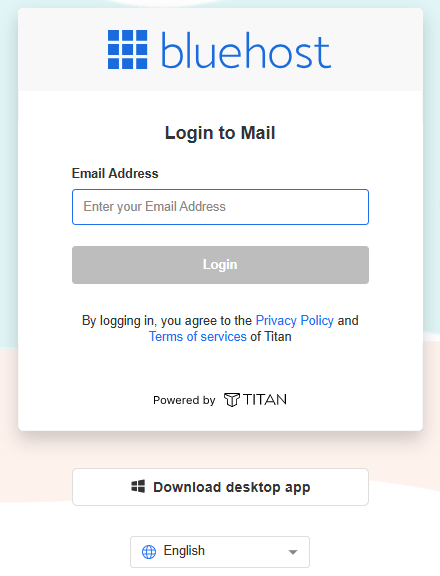 Professional Email Bookings welcome screen with the Set up now button
