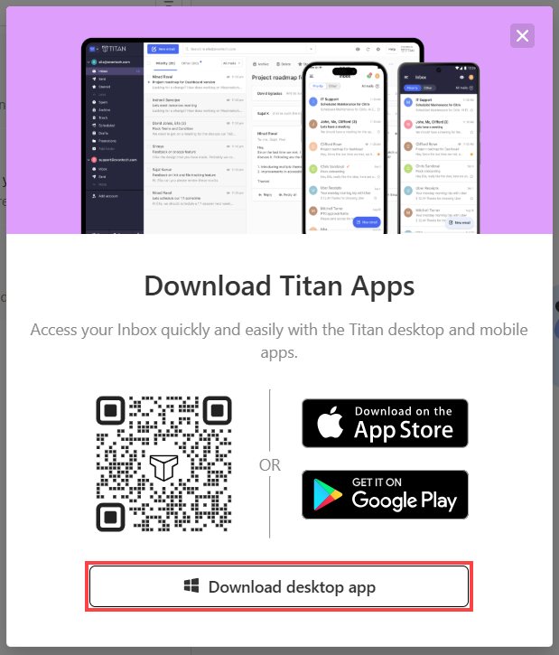 BH AM - Professional Email - Get Desktop App