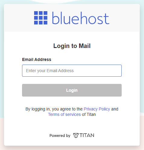 BH AM - Professional Email - Login Page