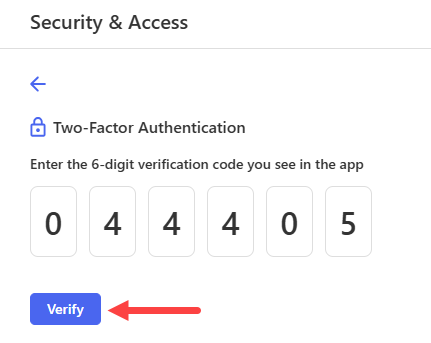 BH AM - Professional Email - Verification Code