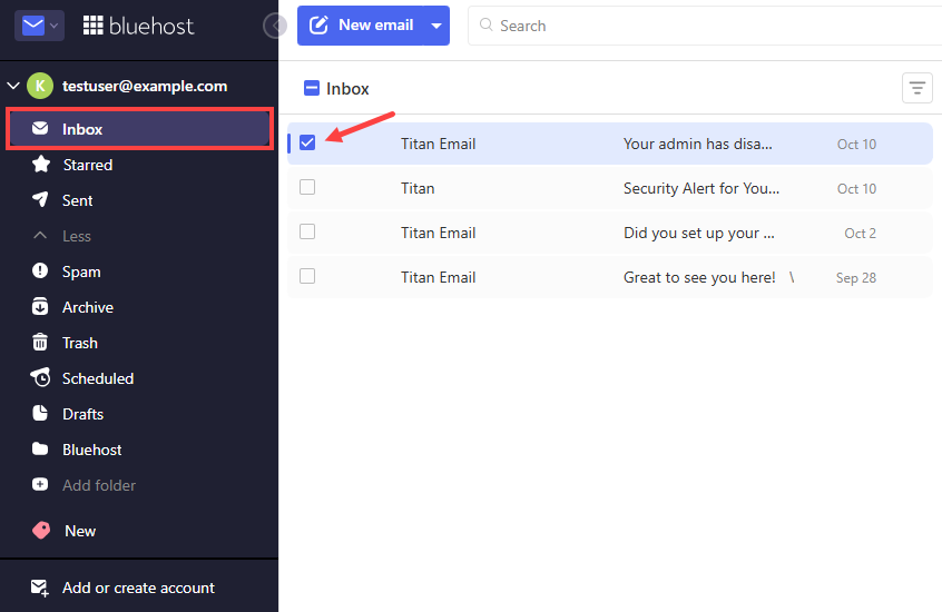 BH AM - Professional Email - Select Email