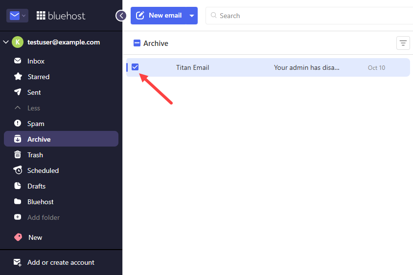BH AM - Professional Email - Email Account Restore