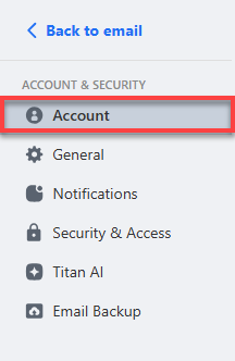 Professional Email - Account