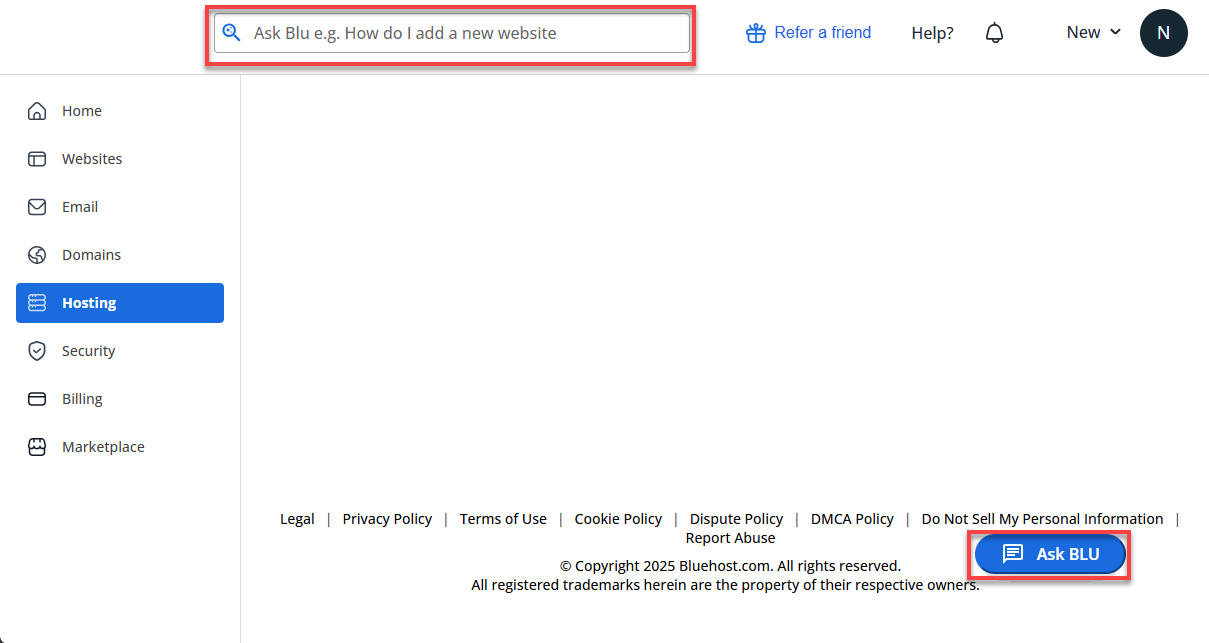 BH Account Manager Ask Blu