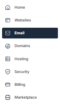 Account Manager - Email tab
