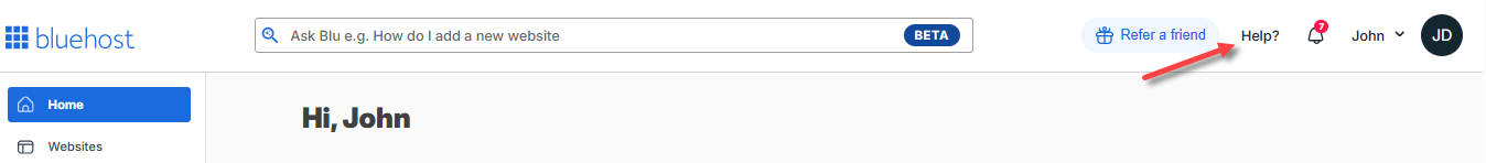 Account Manager - Help? link