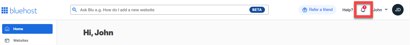 Account Manager - Notifications