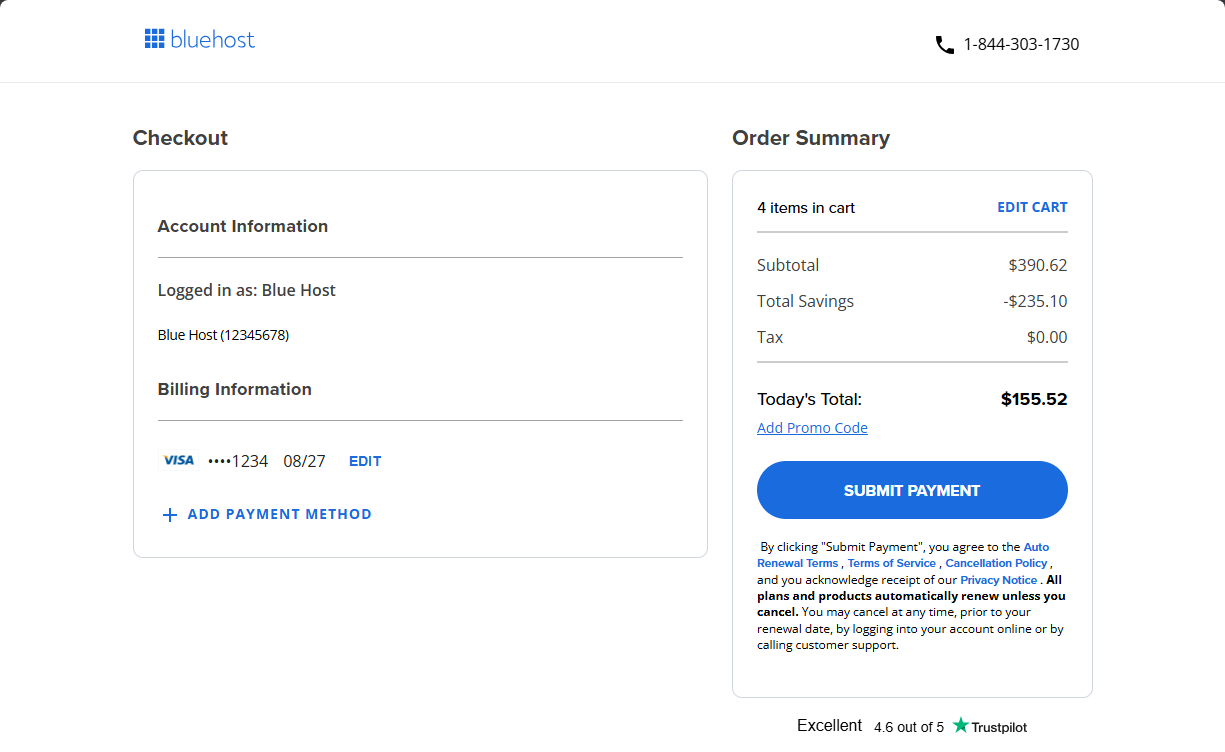 BH - FOS  Payment Method