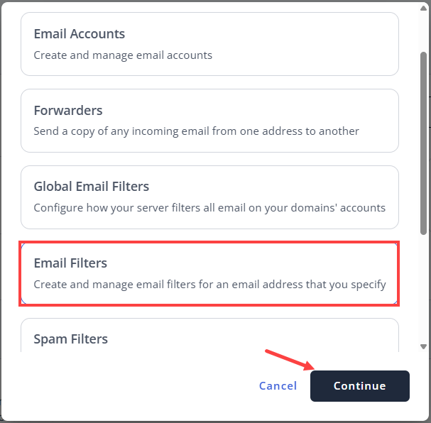 Emails - Spam Filter