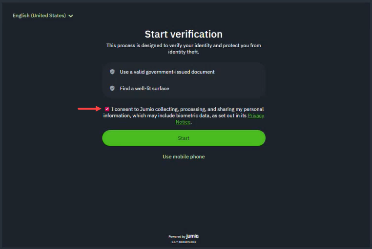 bluehost-jumio-start-verification-page1-step1