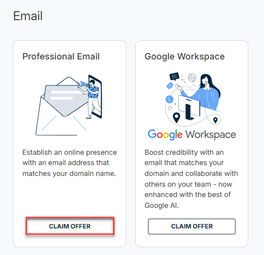 Marketplace - Professional Email
