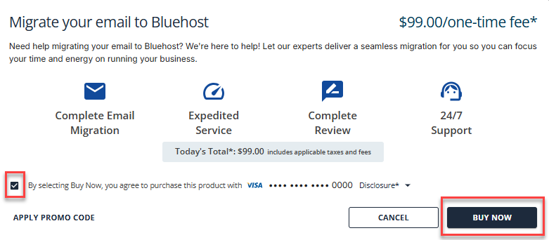 BH Account Manager - Marketplace Email Migration Buy Now