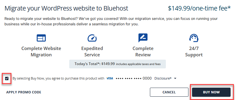 BH Account Manager - Marketplace Site Migration Buy Now