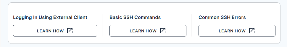 SSH Keys - Resources