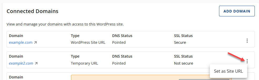 Set URL