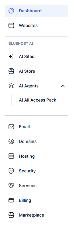 Bluehost Agency Hosting