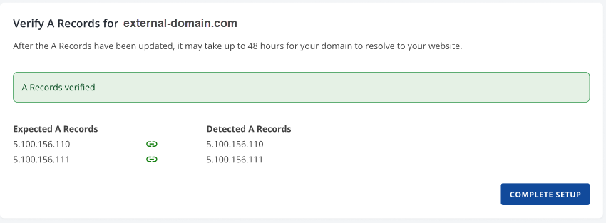 Verify A Records