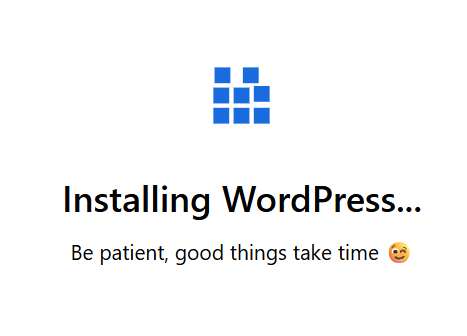 Install WordPress