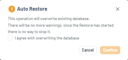 Bluehost Portal - Website Tab Manage Xcitium View Backup History Restore Option - Database Restore