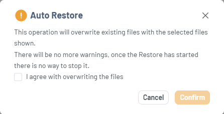 Bluehost Portal - Website Tab Manage Xcitium View Backup History Restore Option - File Restore