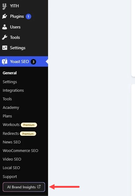 AI Brand Insights Button
