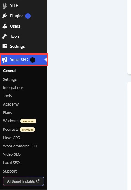 Bluehost Portal - Website Edit Site button