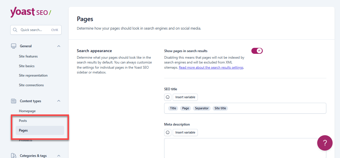 Yoast SEO Premium - Post or Page