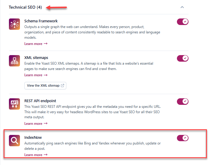 Yoast Techinical SEO