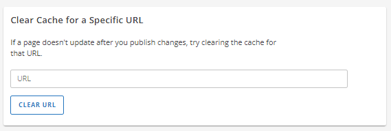 Speed tab - Clear URL