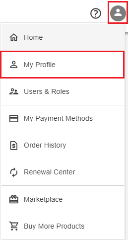 Account profile Icon