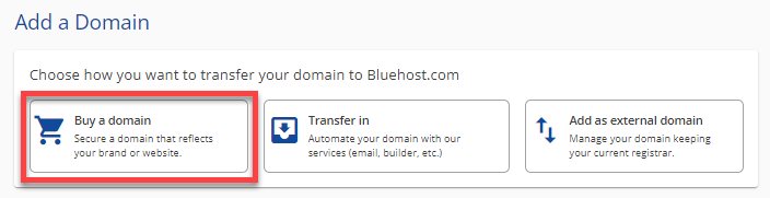 Domains - Buy a domain