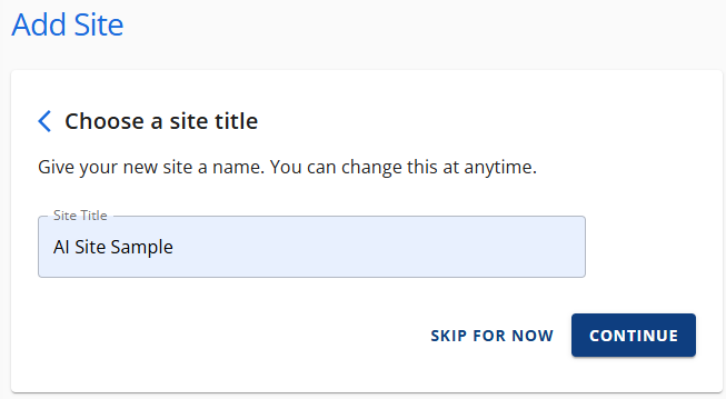 Site Title