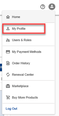 Account Manager - My Profile