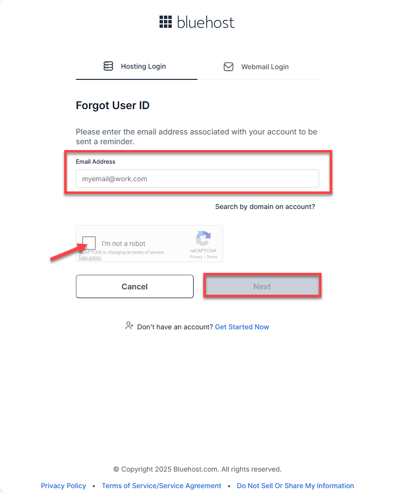 Bluehost Account Manager