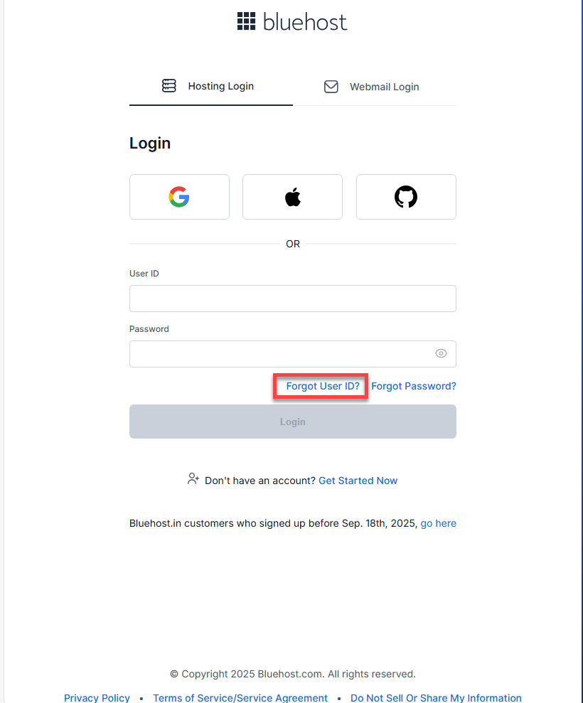 Bluehost Account Manager