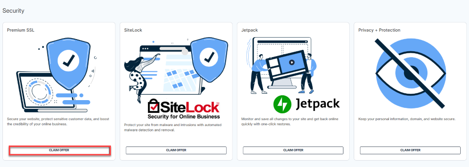 Marketplace - Security - Premium SSL