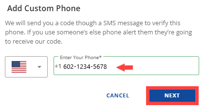 Change Number - Next